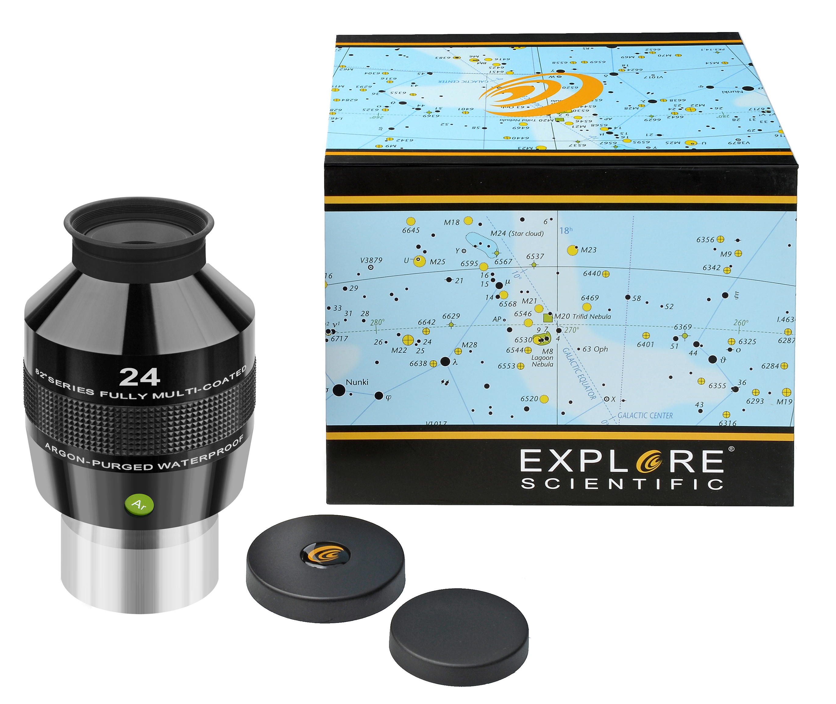 EXPLORE SCIENTIFIC 82° Ar Eyepiece 24mm (2")