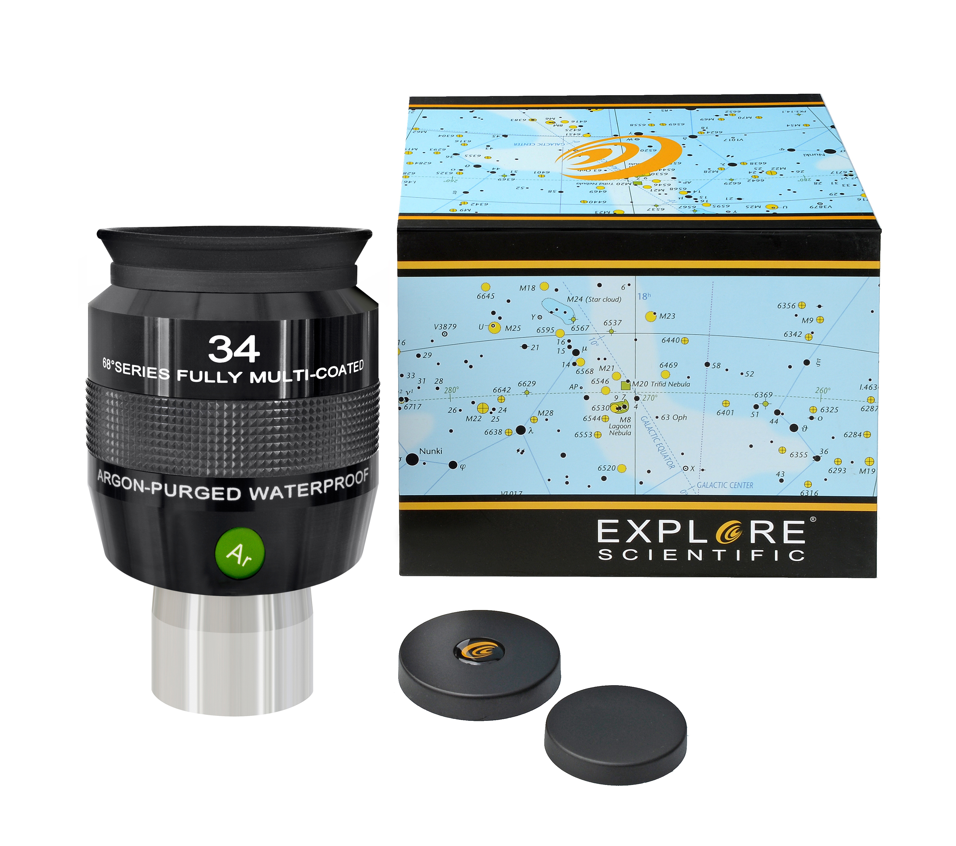 EXPLORE SCIENTIFIC 68° Ar Eyepiece 34mm (2")