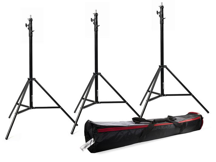 BRESSER SL-360 LED continuous light set (3x LED and 3x tripods)