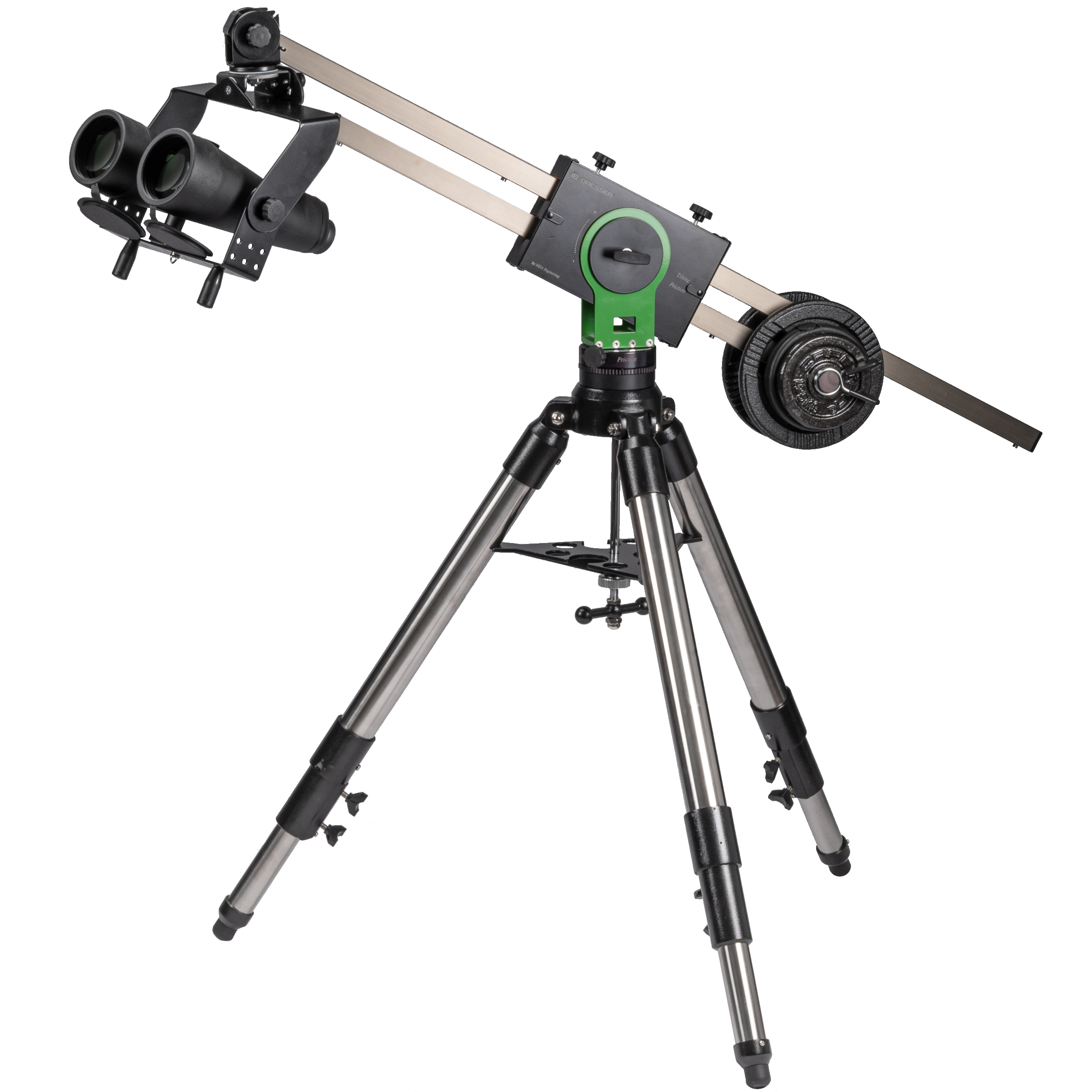 BRESSER Slider Binocular Mount with Tripod