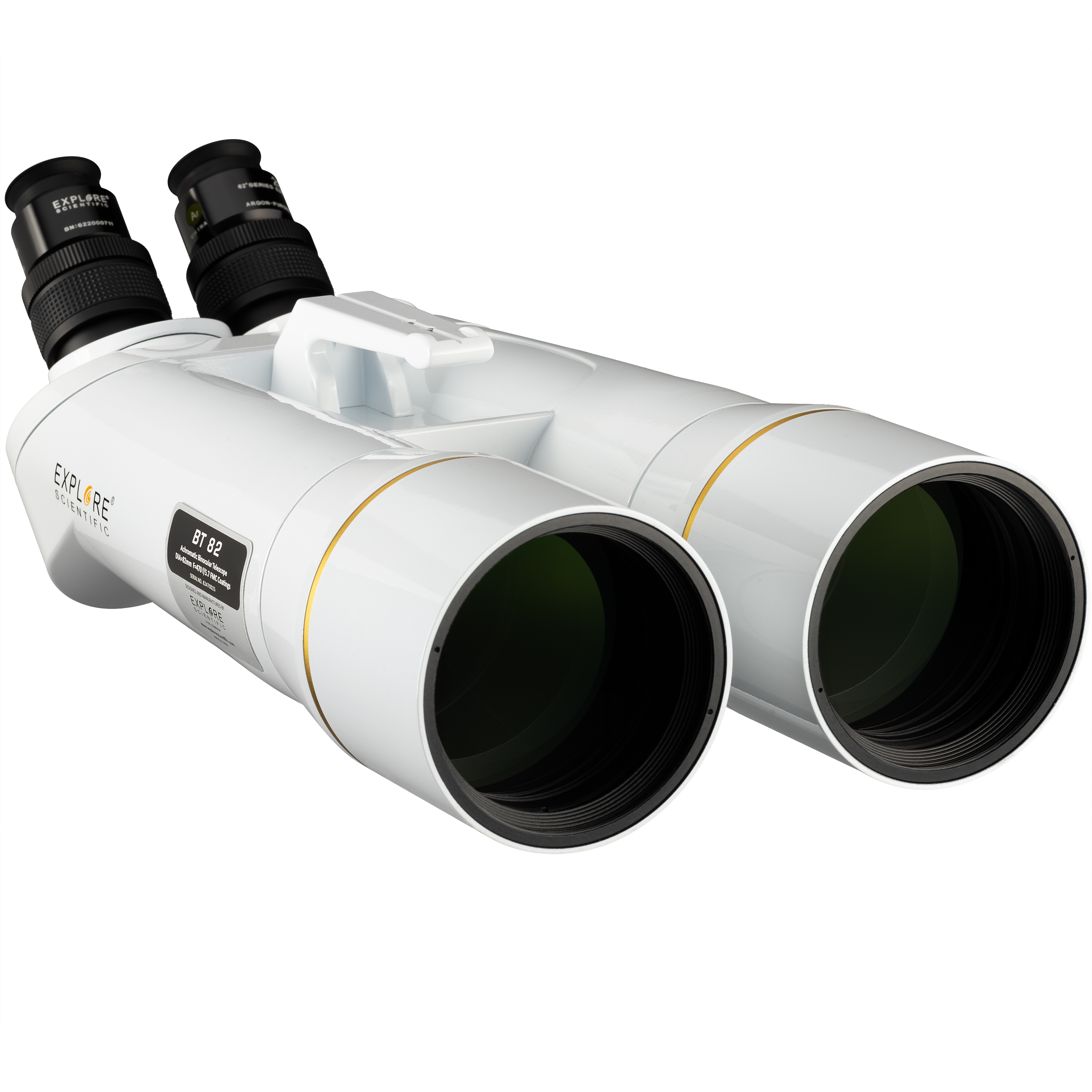 EXPLORE SCIENTIFIC BT-82 SF Giant Binoculars with 62° LER Eyepieces 20mm (Refurbished)