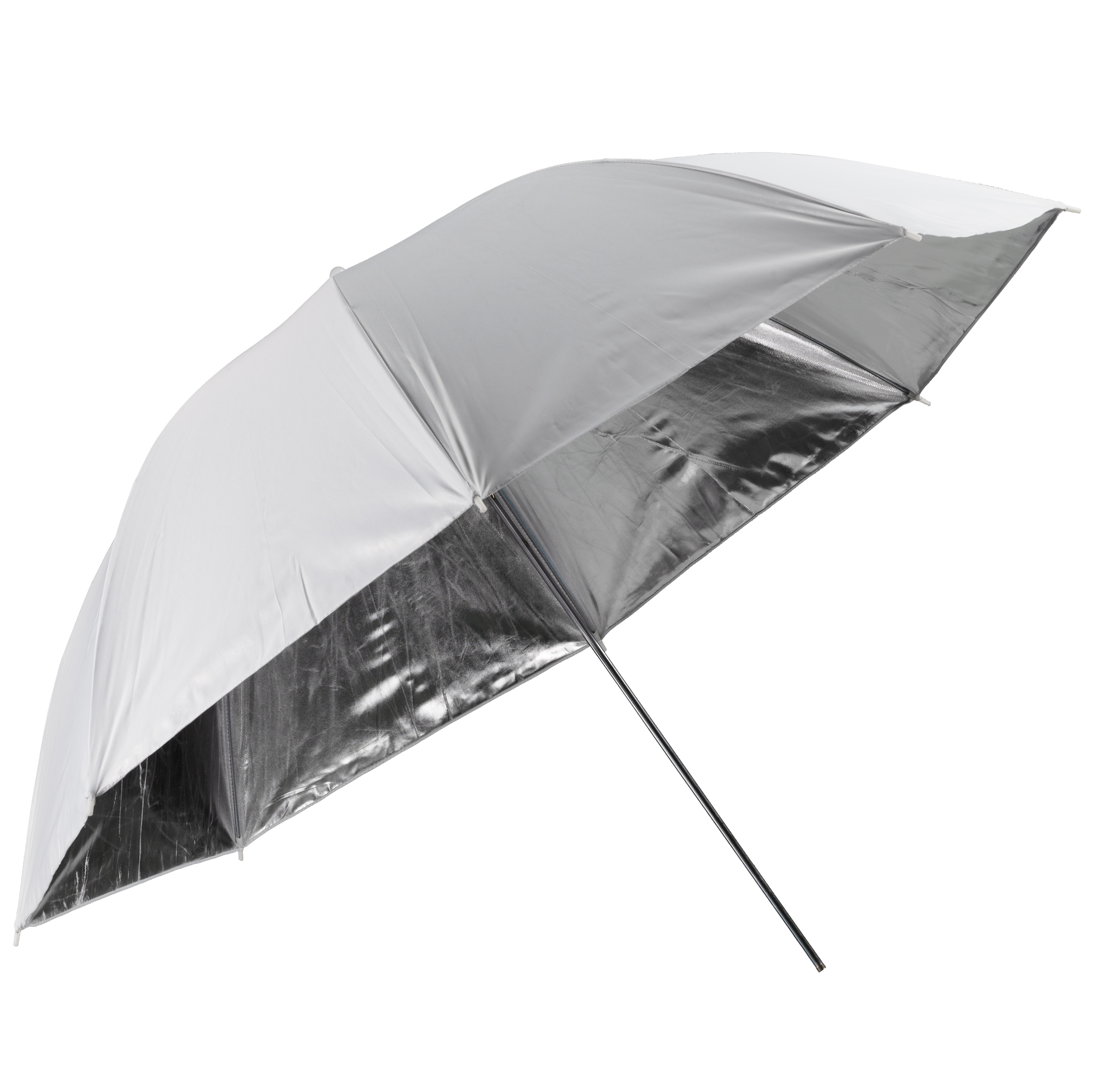 BRESSER SM-04 Reflective Umbrella white/silver 109 cm