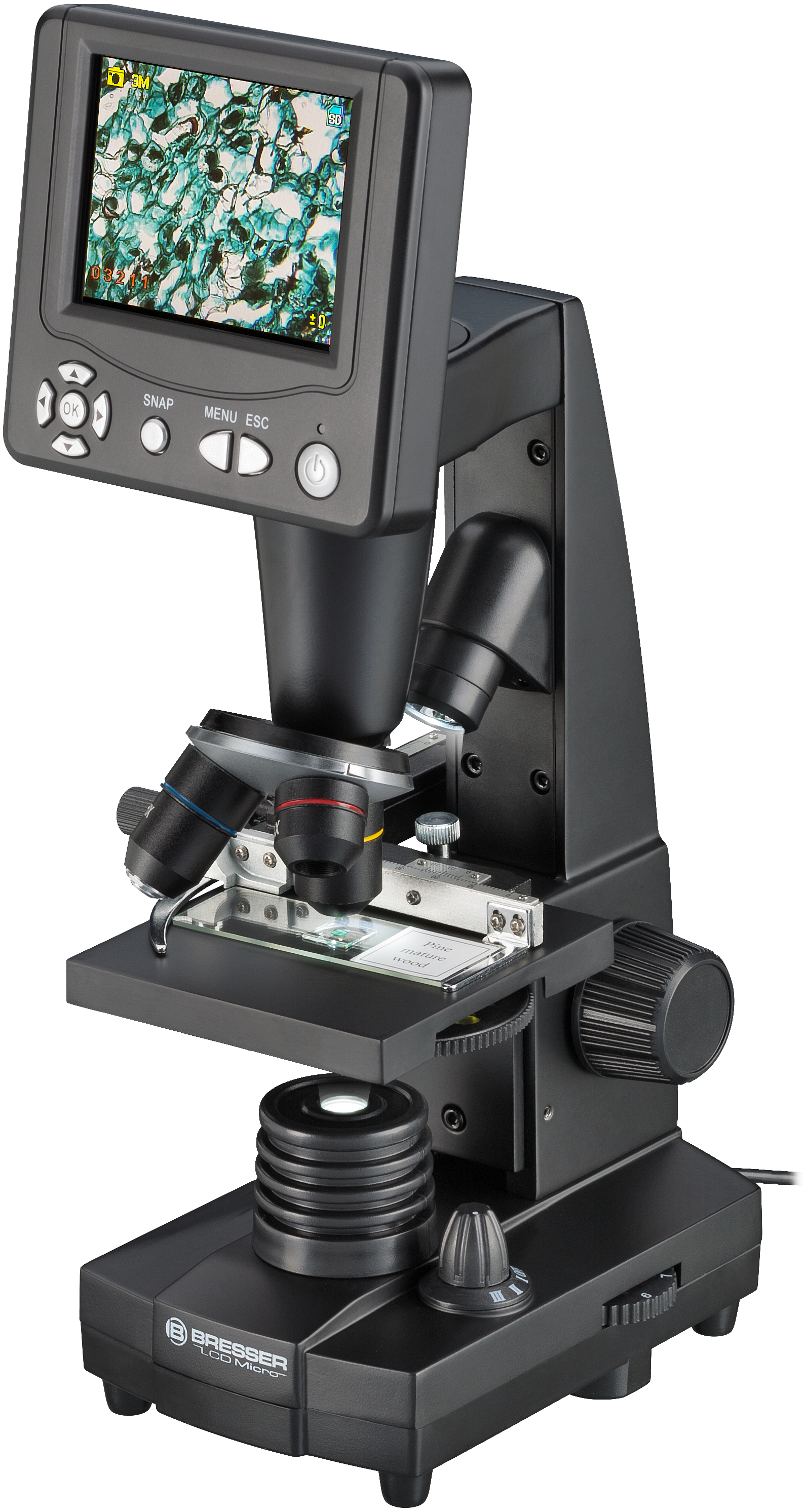 BRESSER LCD Student Microscope 8.9cm (3.5")