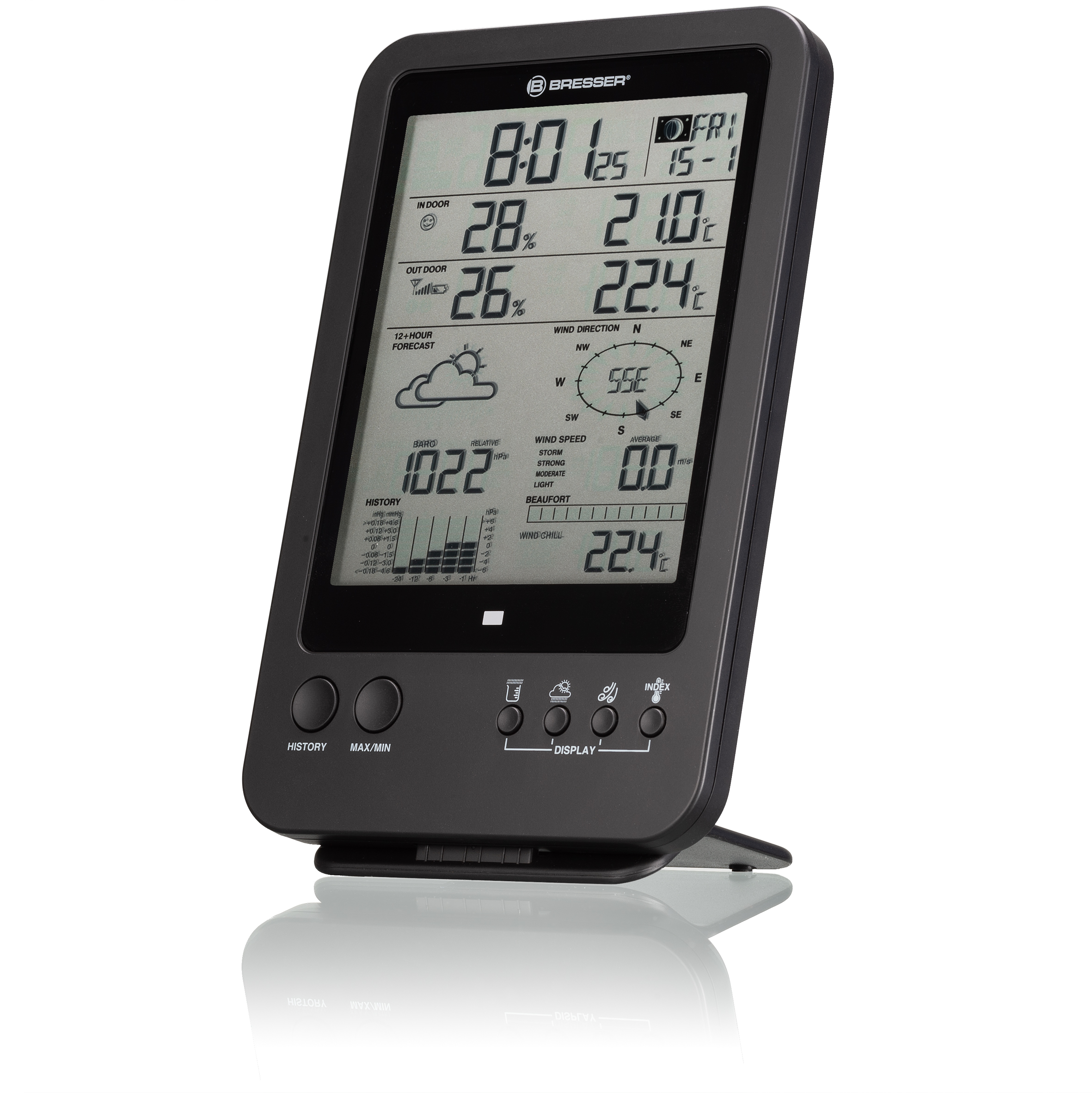 BRESSER 5-in-1 Weather Station with Additional Base Station