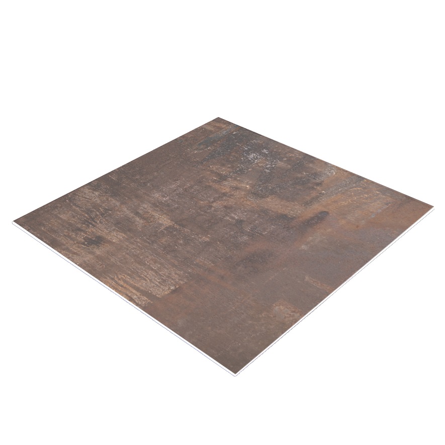 BRESSER Flat Lay Background for Tabletop Photography 60 x 60cm Rust / Bronze Natura