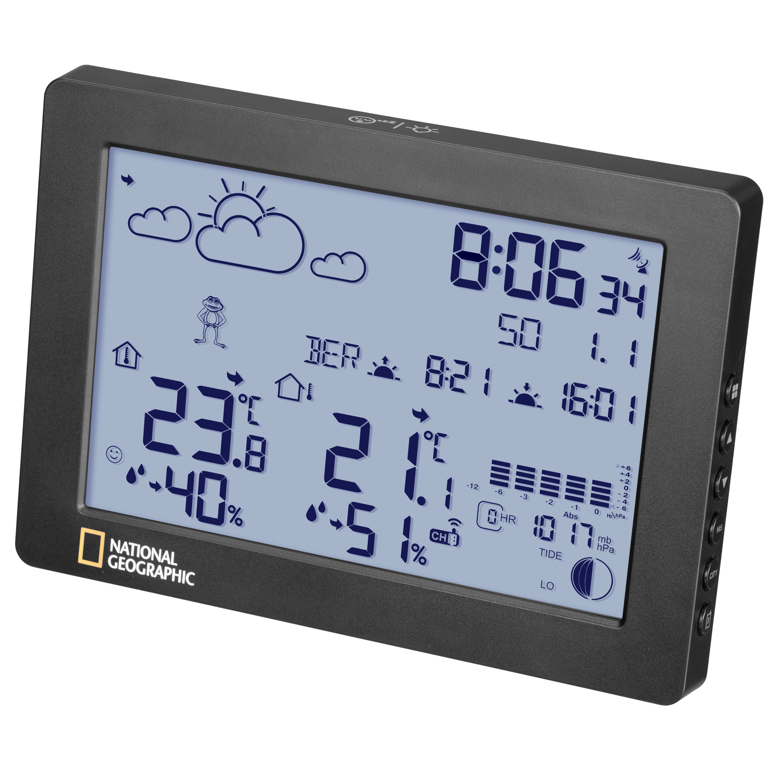 NATIONAL GEOGRAPHIC BaroTemp HZ weather station (Refurbished)