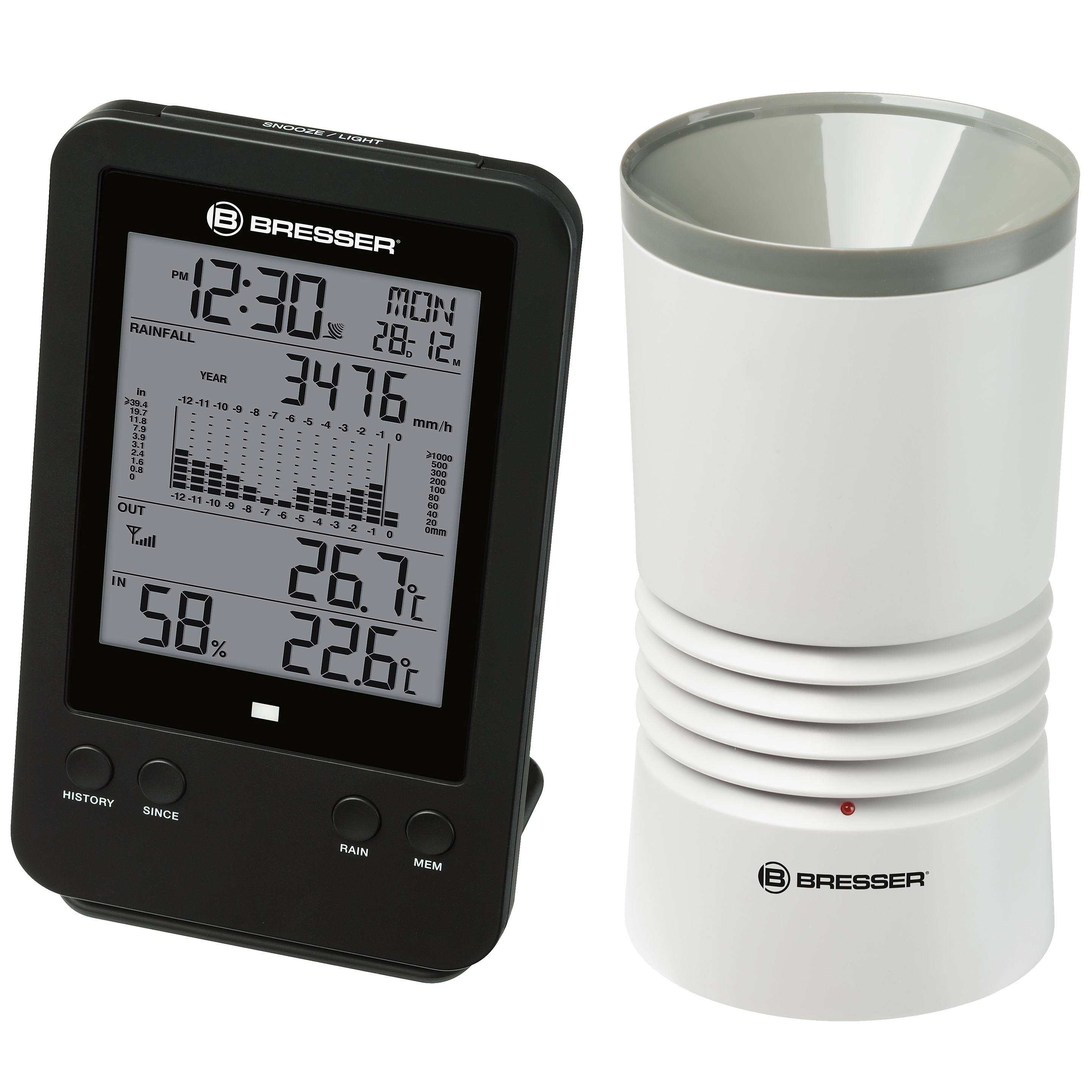 BRESSER Professional Rain Gauge