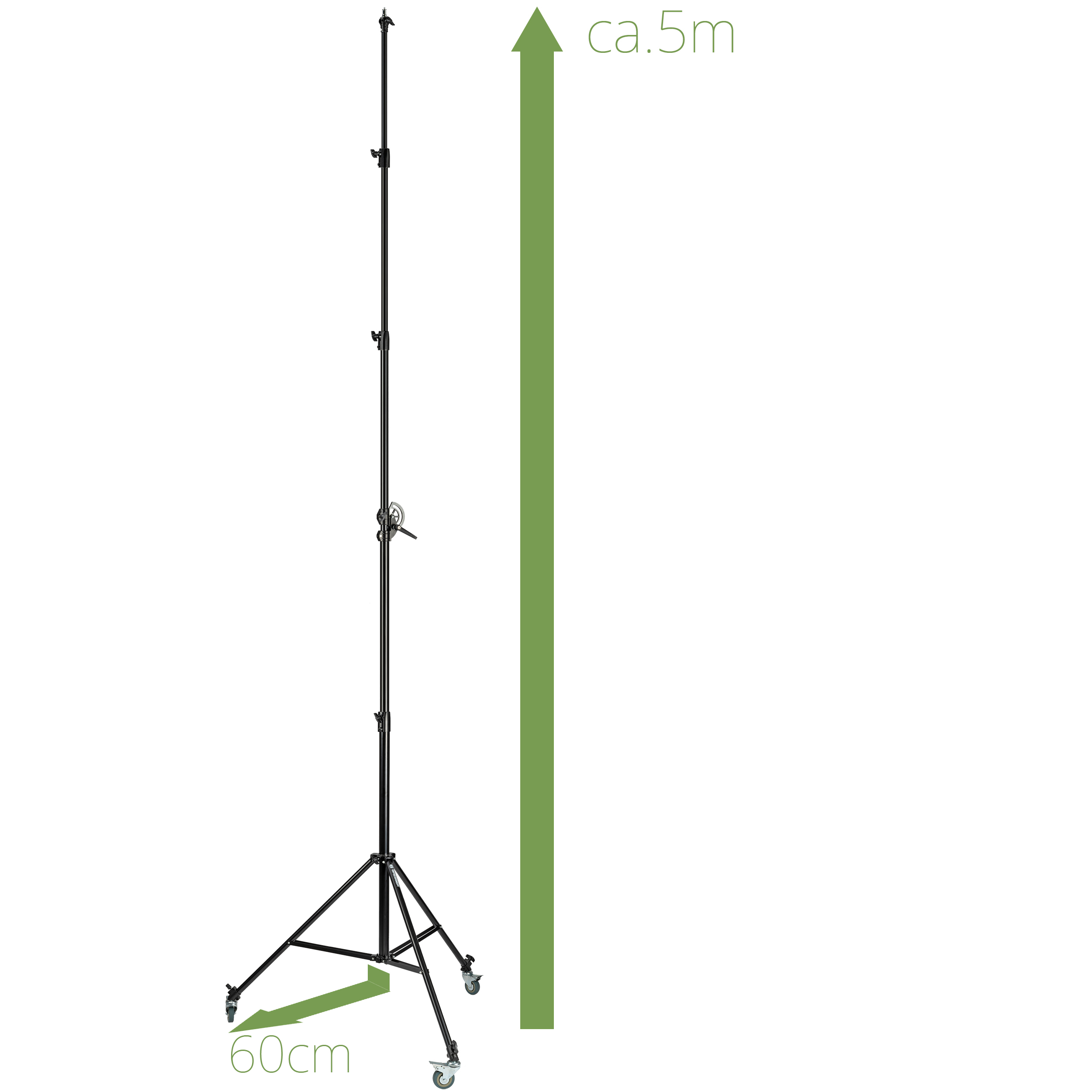 Statyw do lamp BRESSER BR-LB300 z ramieniem obrotowym i kółkami