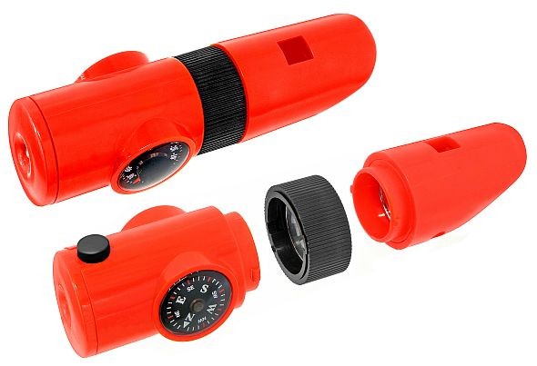 BRESSER JUNIOR 6in1 Multifunctional Whistle