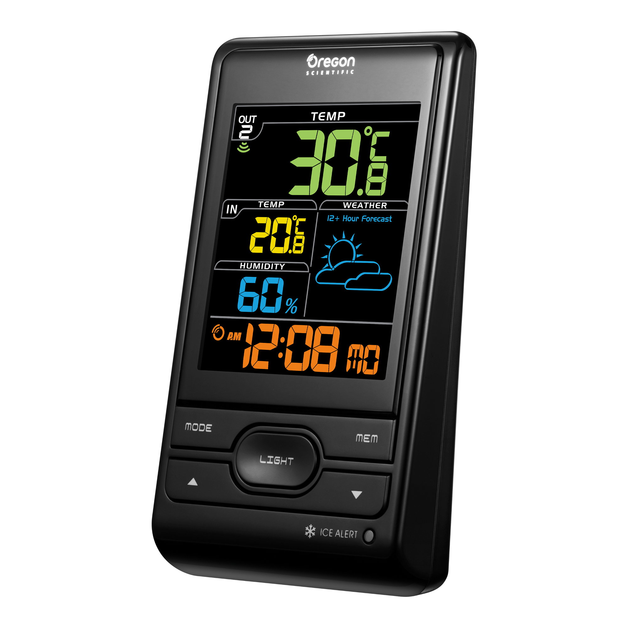 Oregon Scientific wireless weather station with colour display