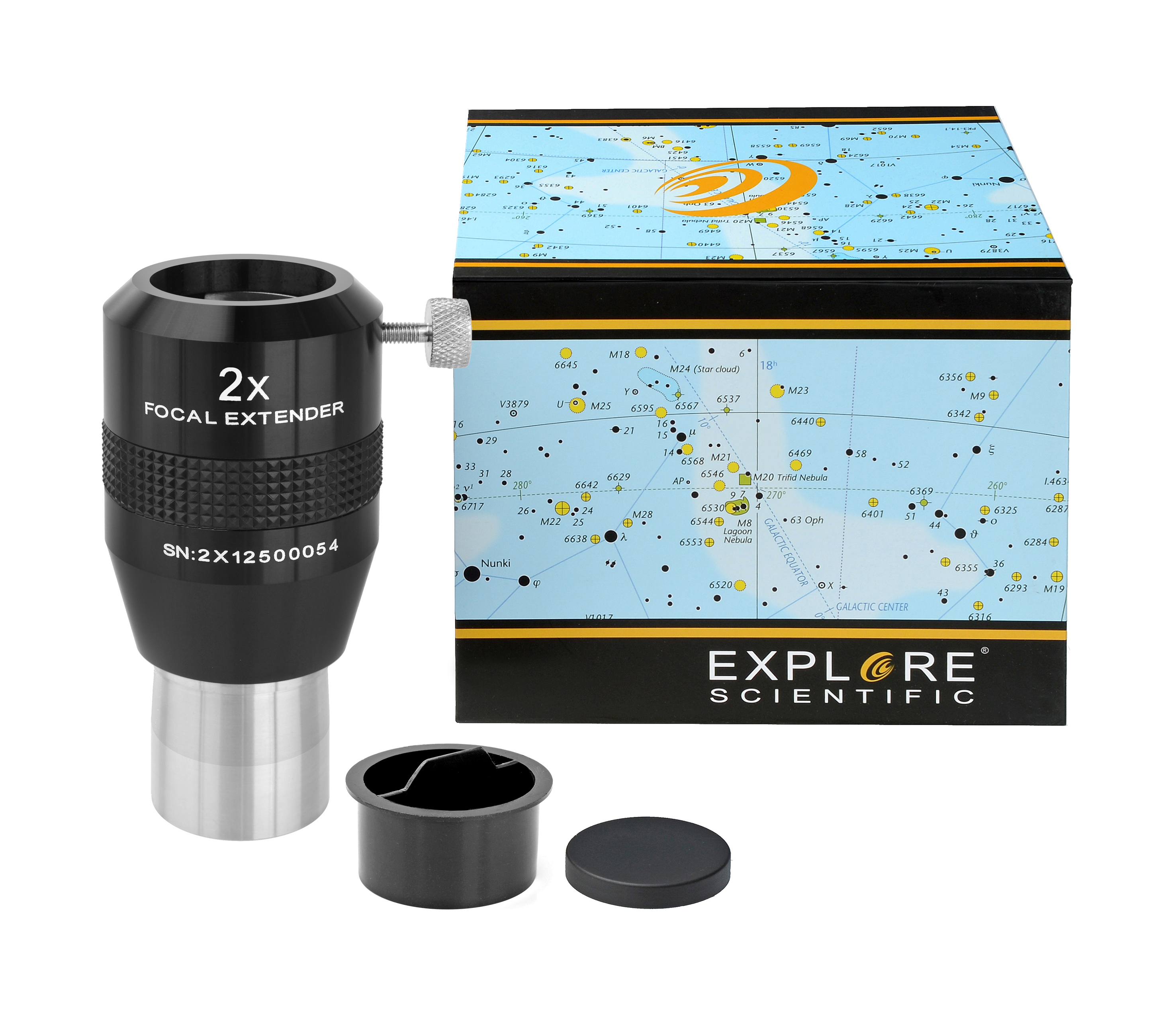 Focal Extender EXPLORE SCIENTIFIC soczewka Barlowa 2x 31.7mm/1.25"