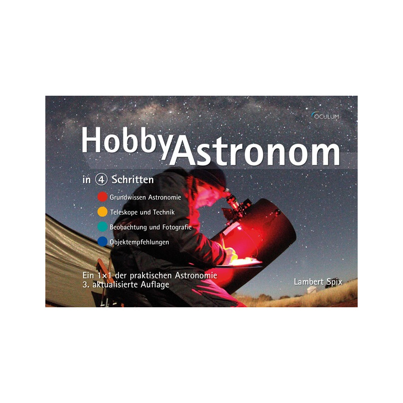 OCULUM VERLAG - Hobby-Astronom in 4 Schritten (Książka w języku niemieckim)