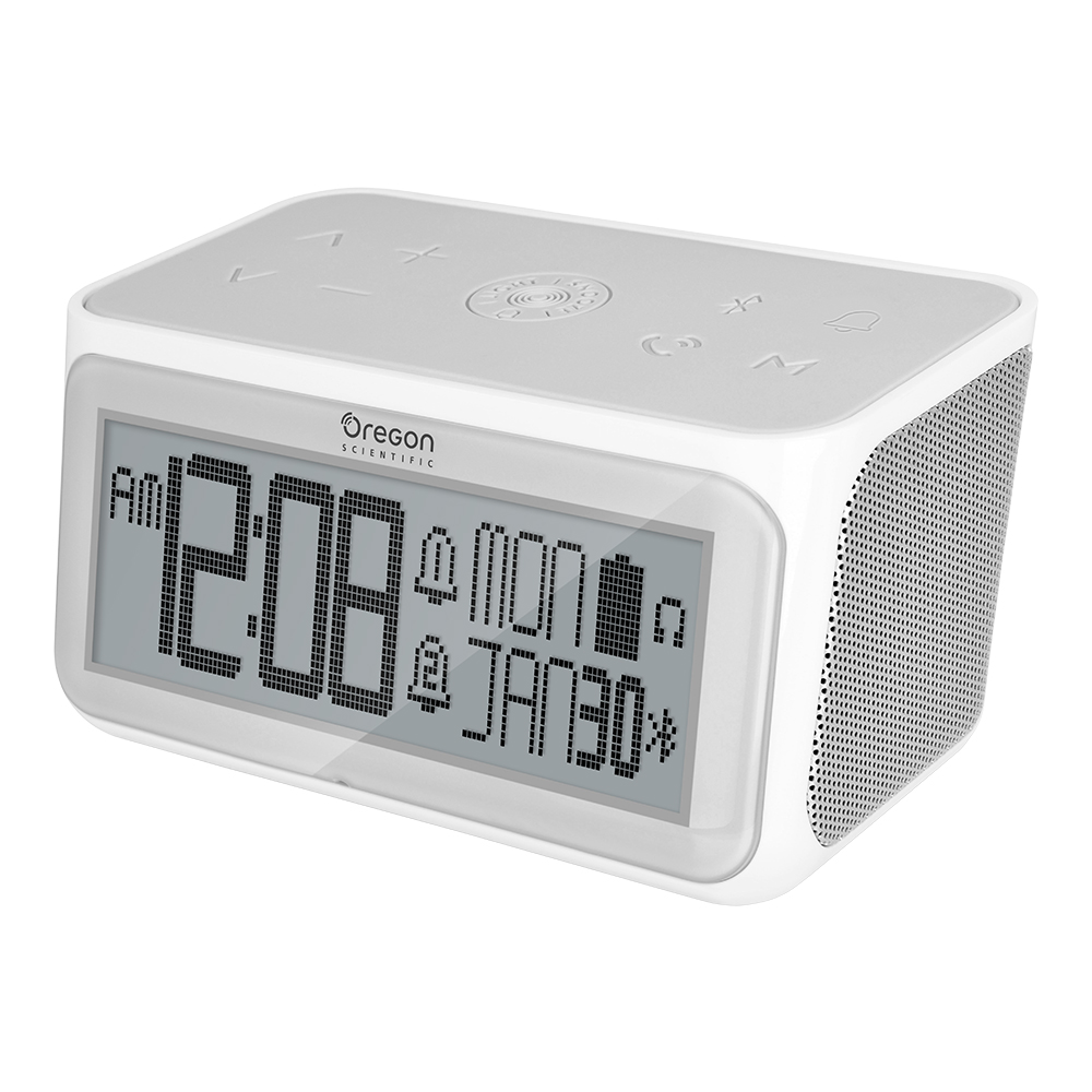 OREGON SCIENTIFIC Bluetooth-Speaker Music Clock (Refurbished)