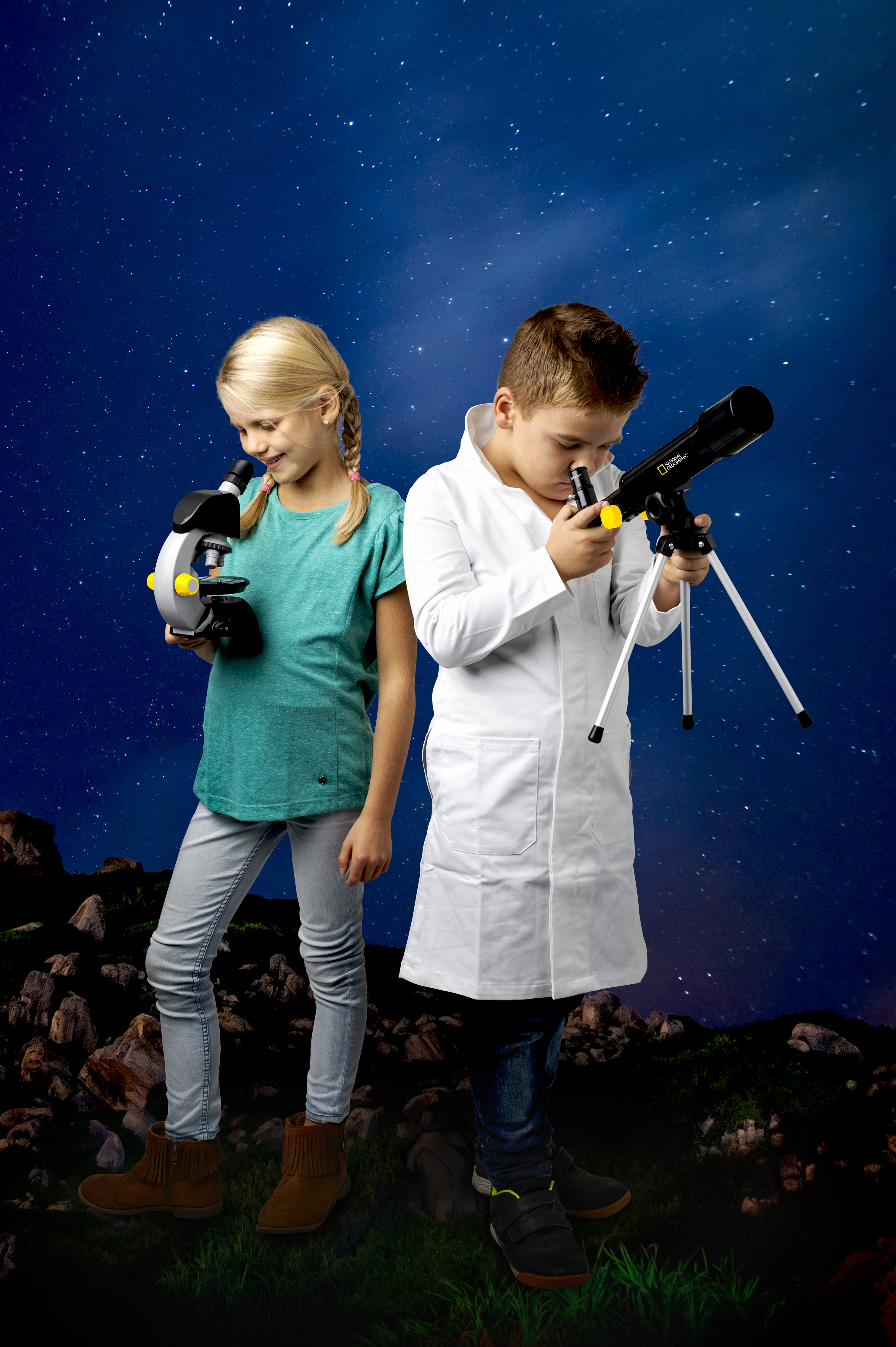 NATIONAL GEOGRAPHIC Telescope + Microscope Set