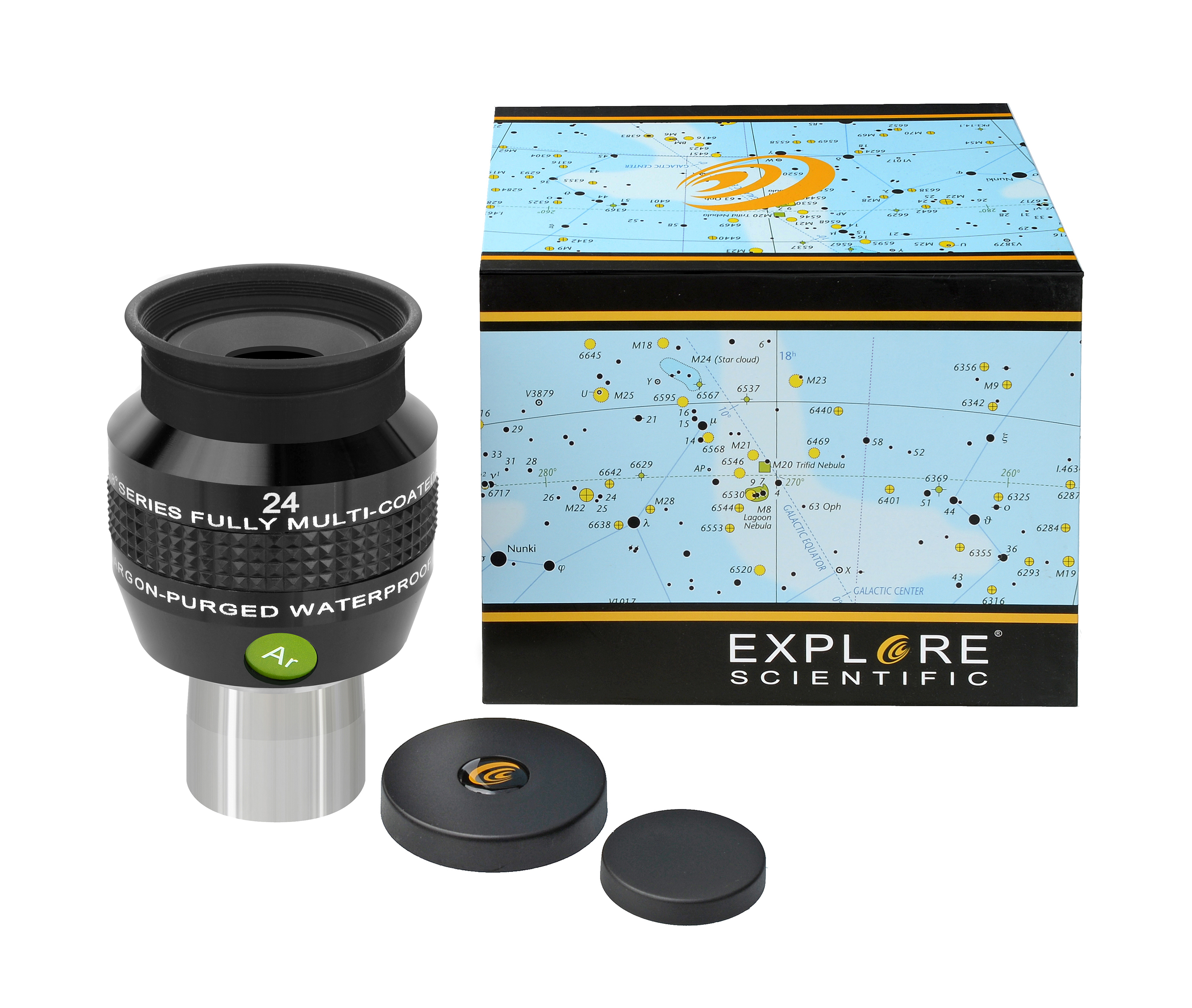 EXPLORE SCIENTIFIC 68° Ar Eyepiece 24mm (1,25")