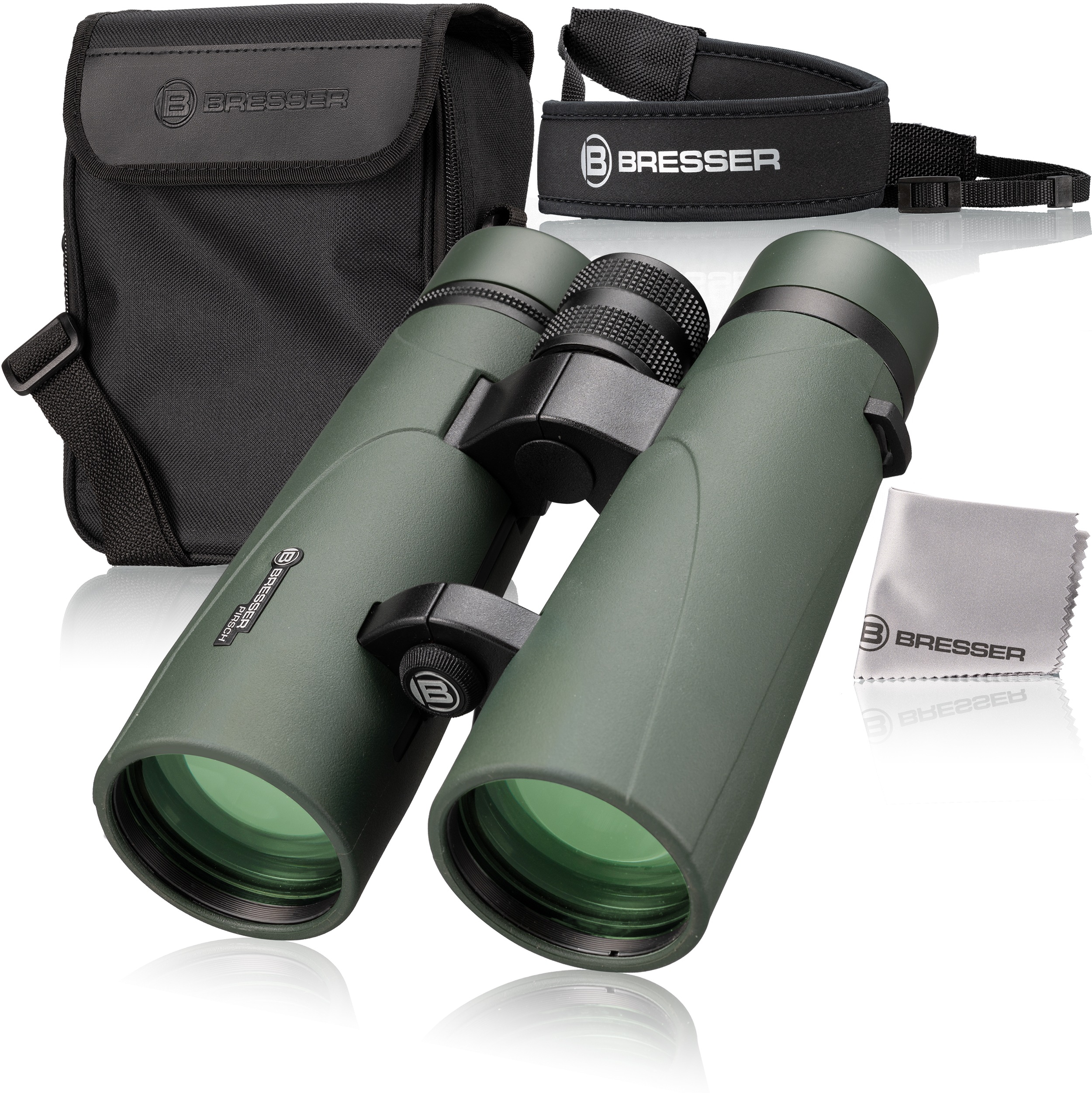 BRESSER Pirsch 10x50 Binoculars with Phase Coating