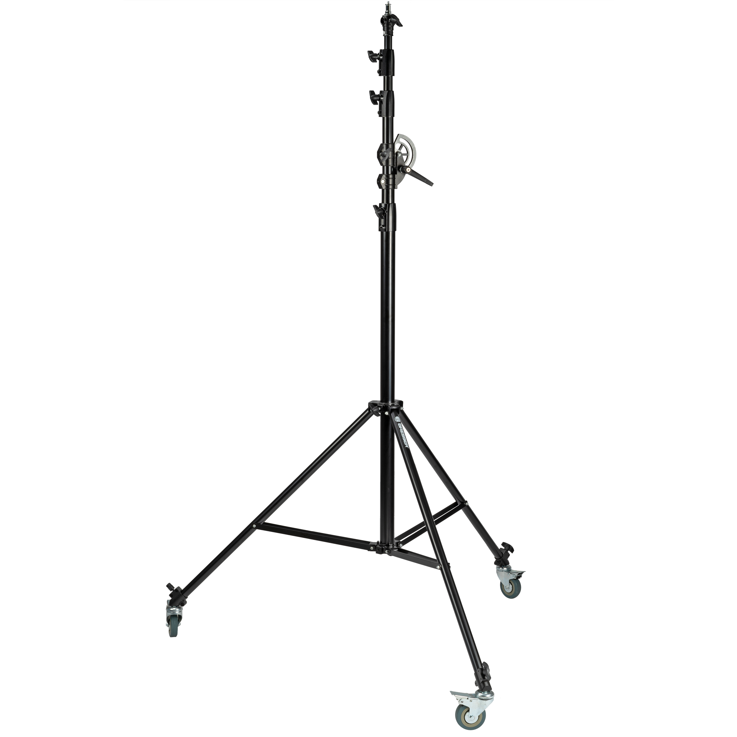 BRESSER BR-LB300 Light Stand with Swivel Arm and Wheels