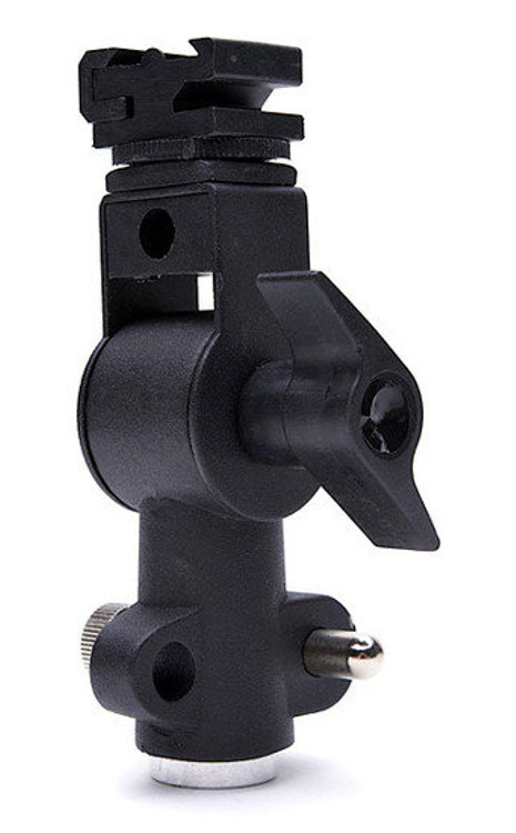 BRESSER B-30 D-Bracket Flashholder with tilt head