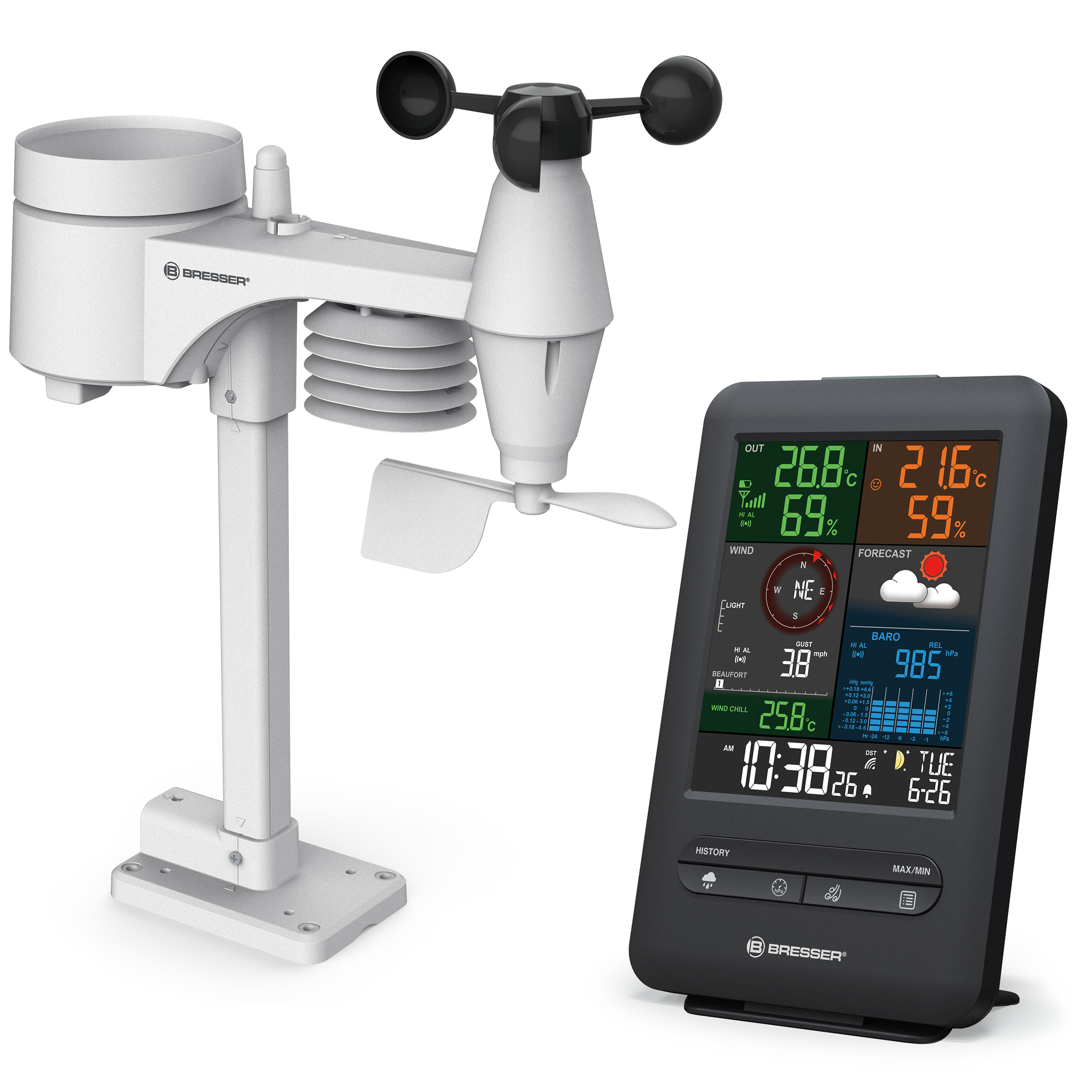 BRESSER Weather Station 5-in-1 Beaufort