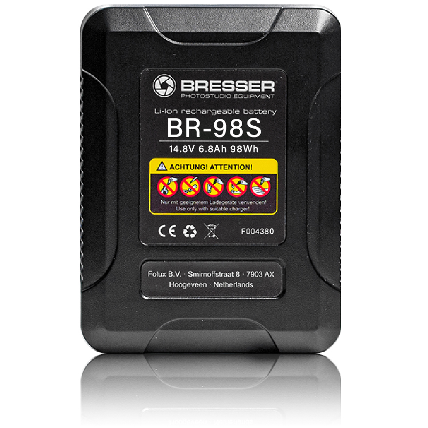 BRESSER BR-98S 6800 mAh V-Mount Accu Compact - 98Wh