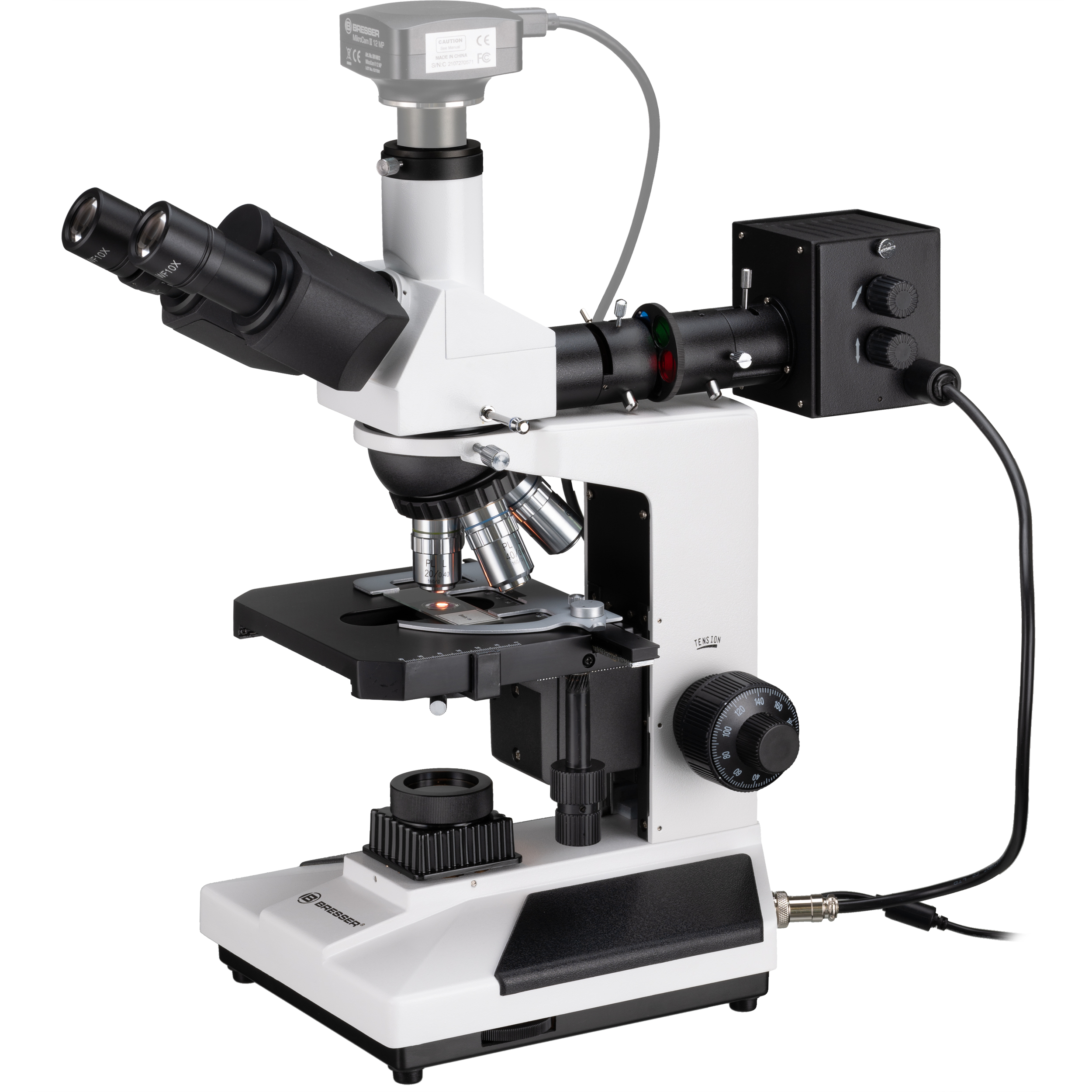 BRESSER Science ADL 601 P 50-600x Microscope (Refurbished)