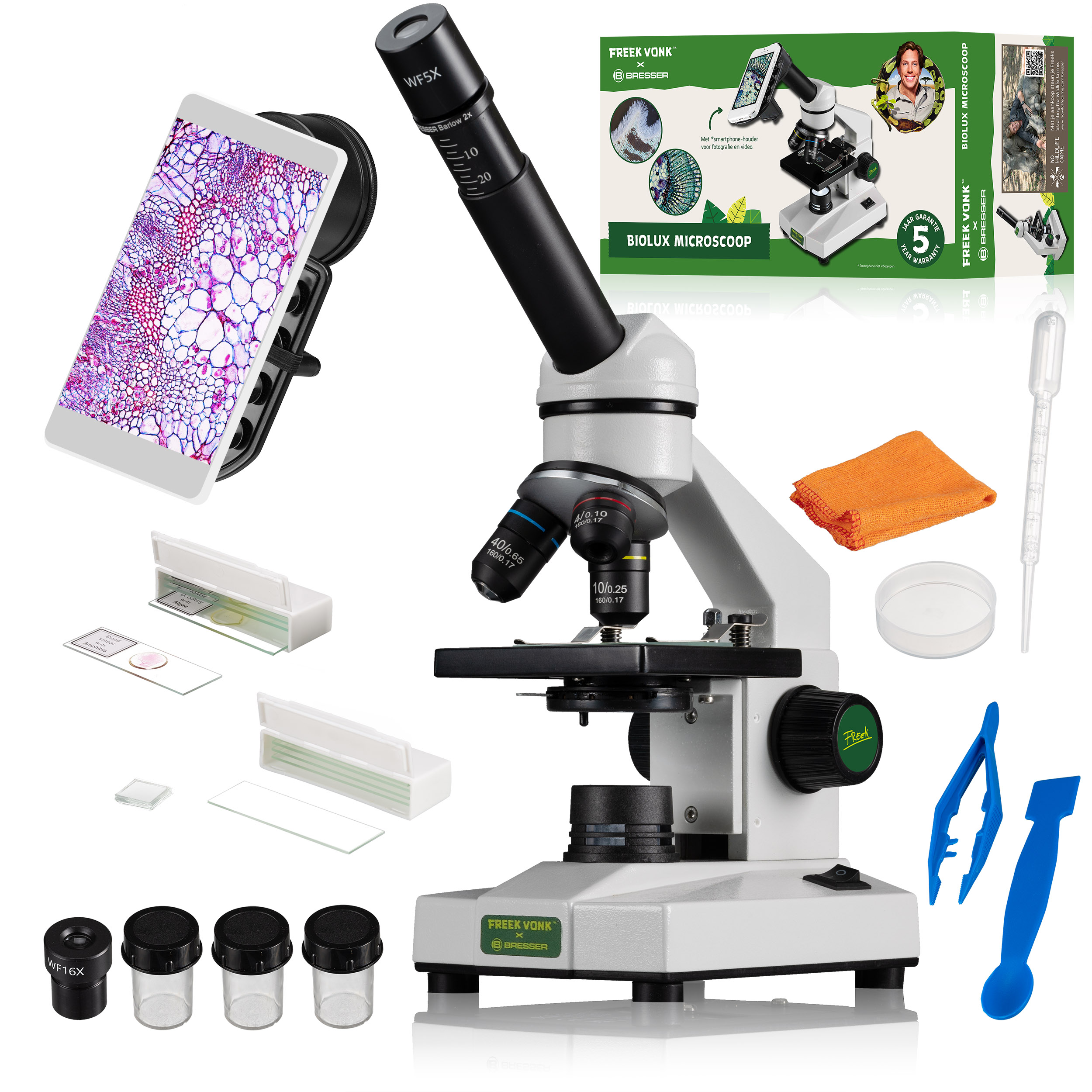 FREEK VONK x BRESSER Biolux Microscope