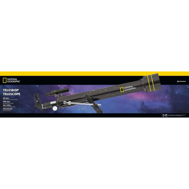 NATIONAL GEOGRAPHIC 60/700 Refracting Telescope AZ