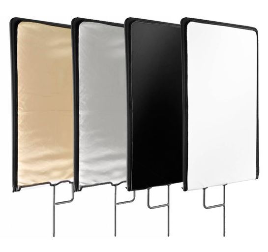 BRESSER C-Stand 5-in-1 Flag Panel 45x60cm