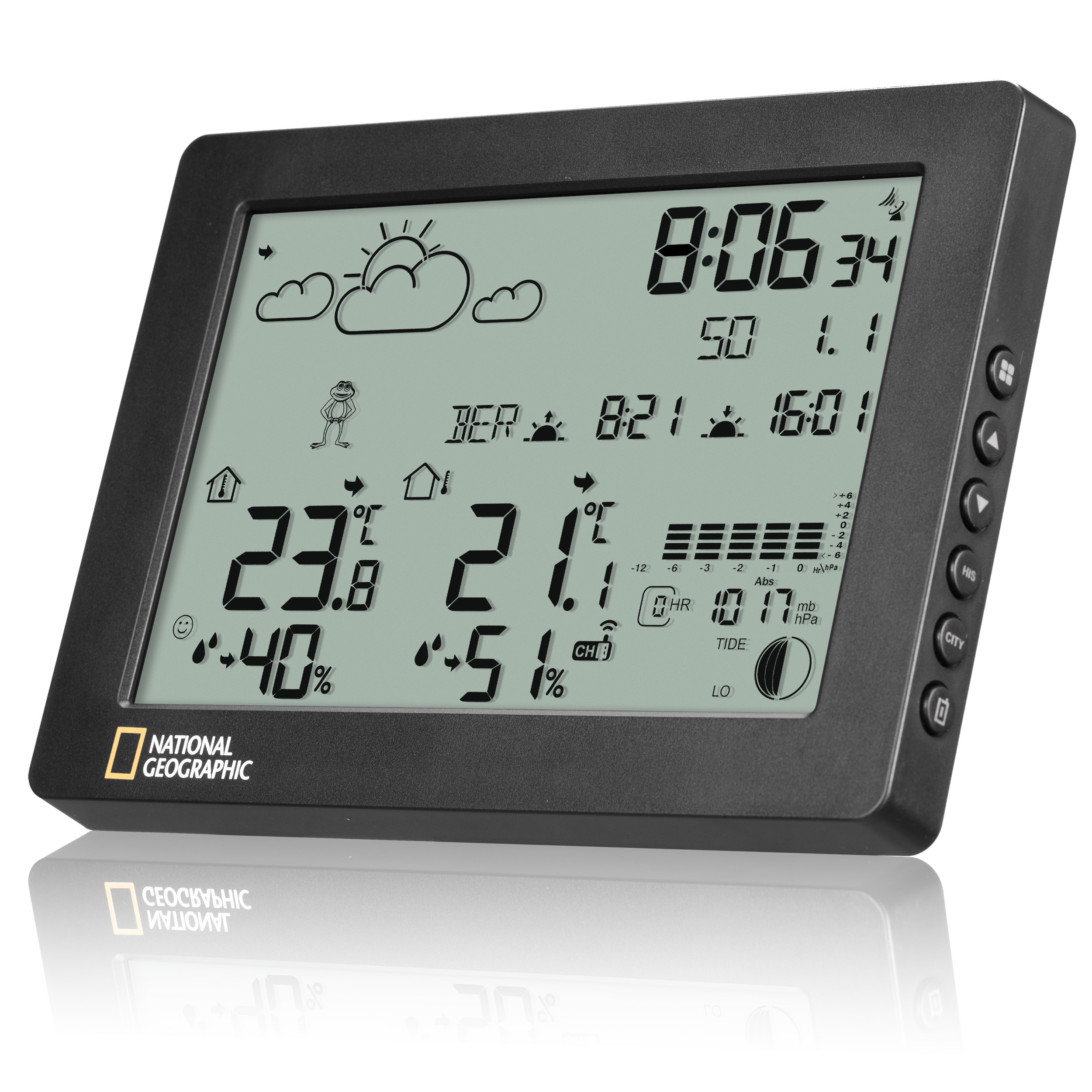 NATIONAL GEOGRAPHIC Wetterstation BaroTemp HZ (Refurbished)