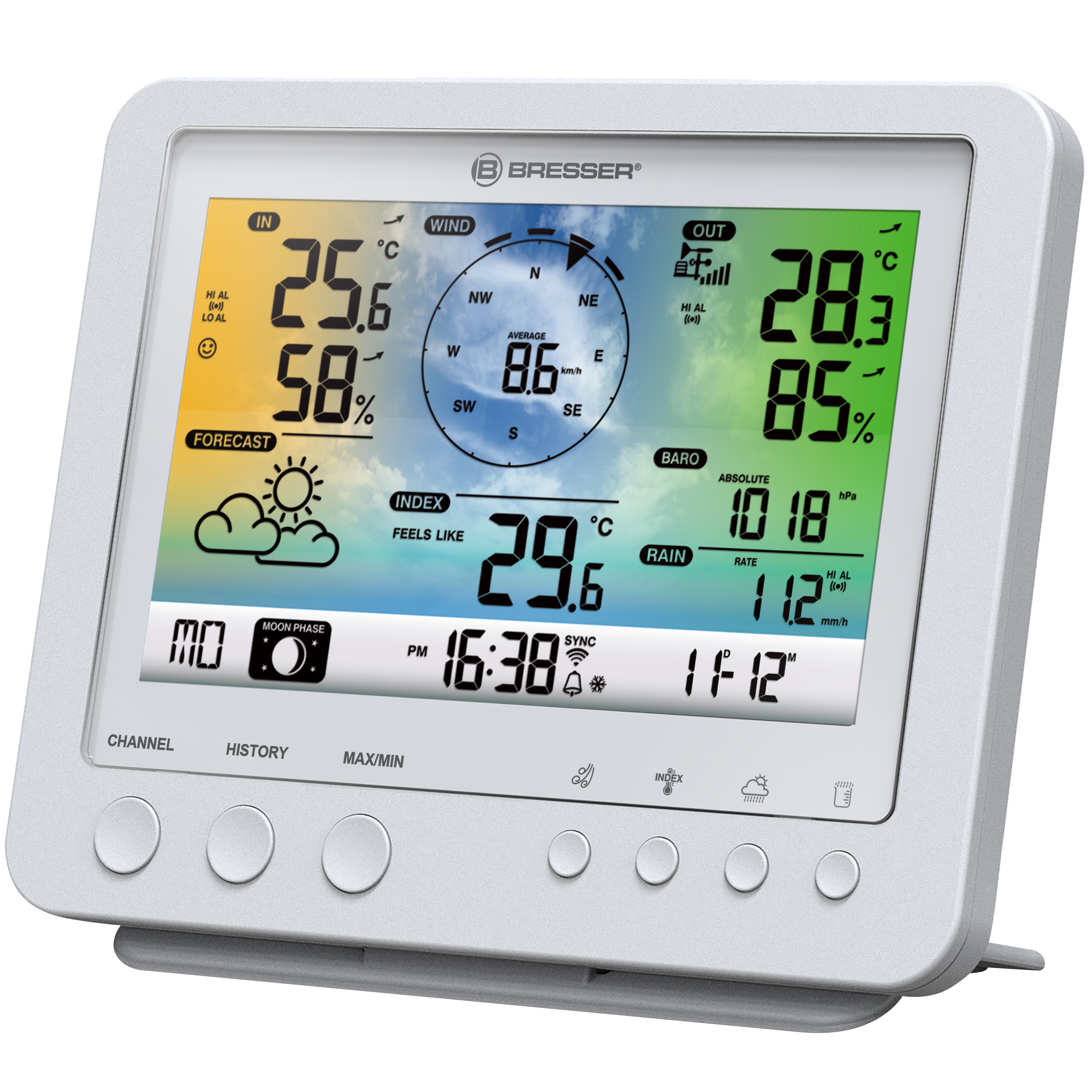 BRESSER Additional / Spare Base Station for Weather Station 7002581