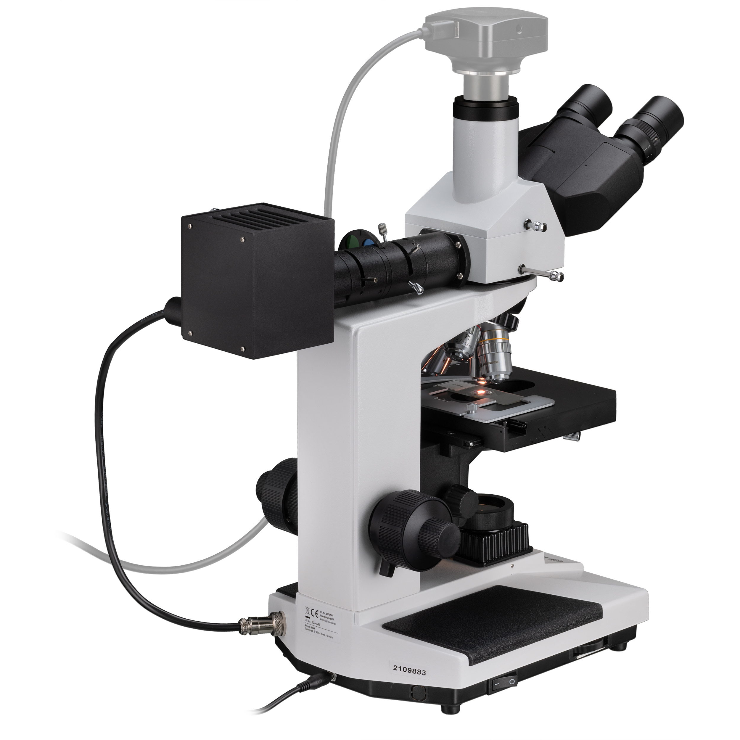 BRESSER Science ADL 601 P 50-600x Microscope (Refurbished)