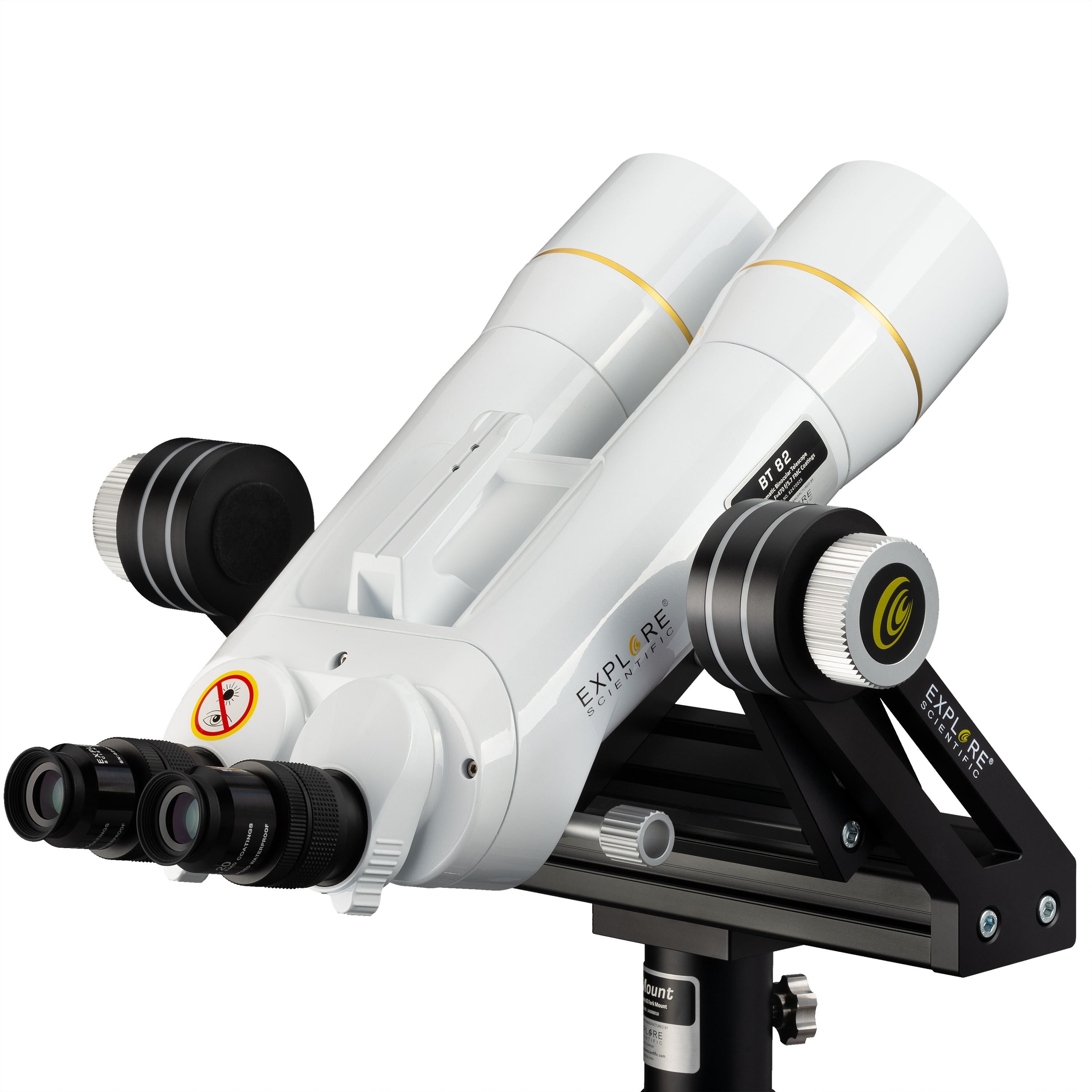 EXPLORE SCIENTIFIC BT-82 SF Giant Binoculars with 62° LER Eyepieces 20mm (Refurbished)