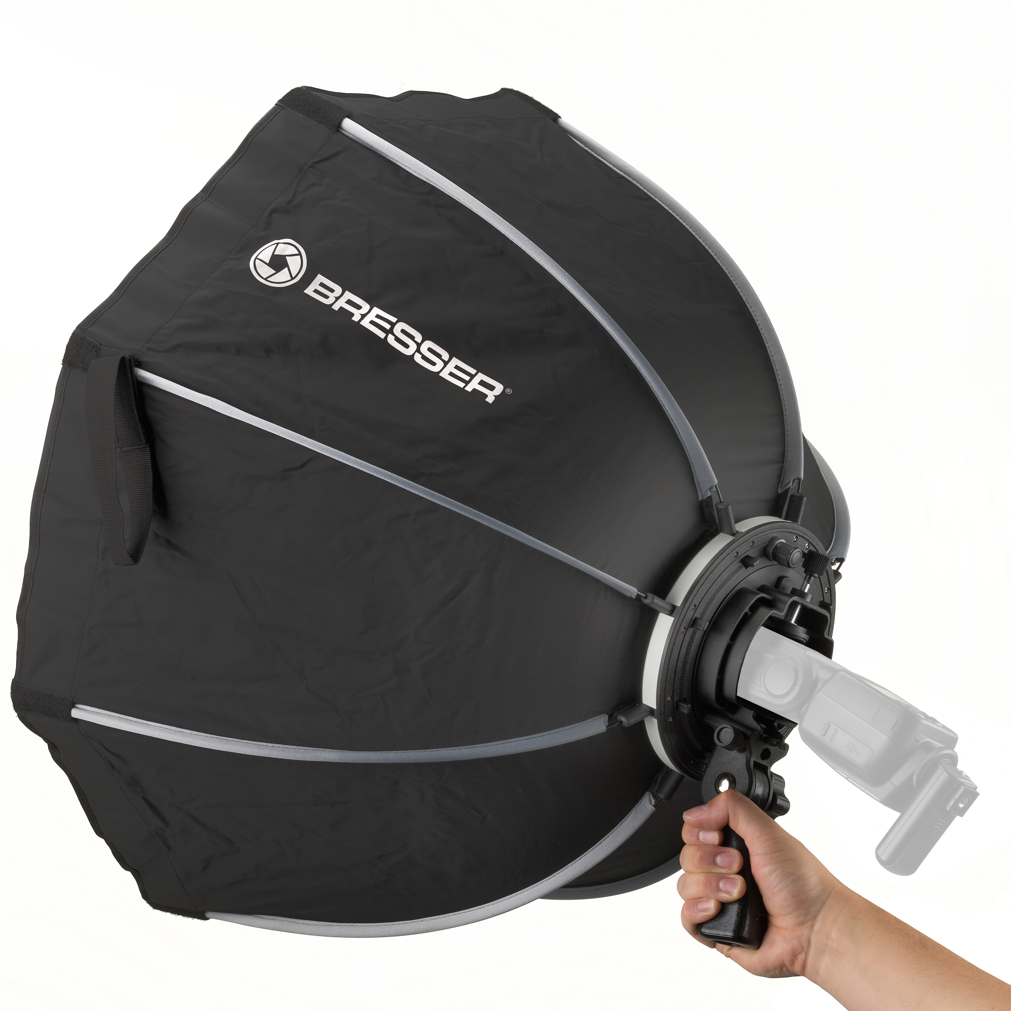 BRESSER Super Quick easy-open Octabox, 90 cm for Speedlite Flashes