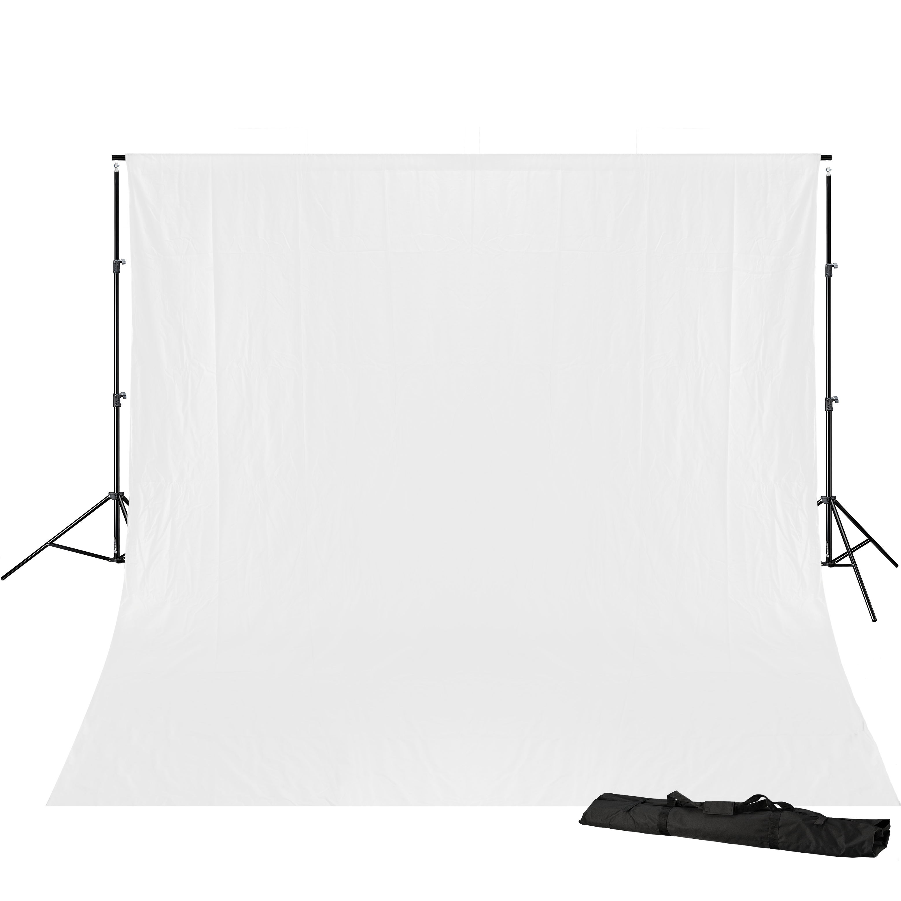 BRESSER BR-D23 Background System + Background Cloth 3 x 6m White