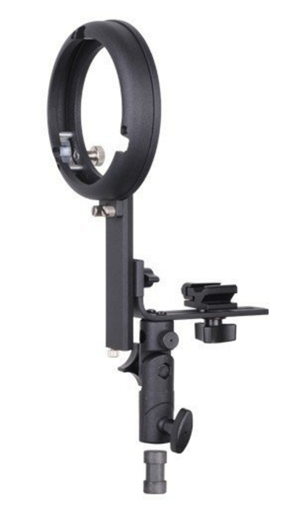 BRESSER BR-TL15 Camera Flash Bracket with S-Bayonet Accessory Adapter