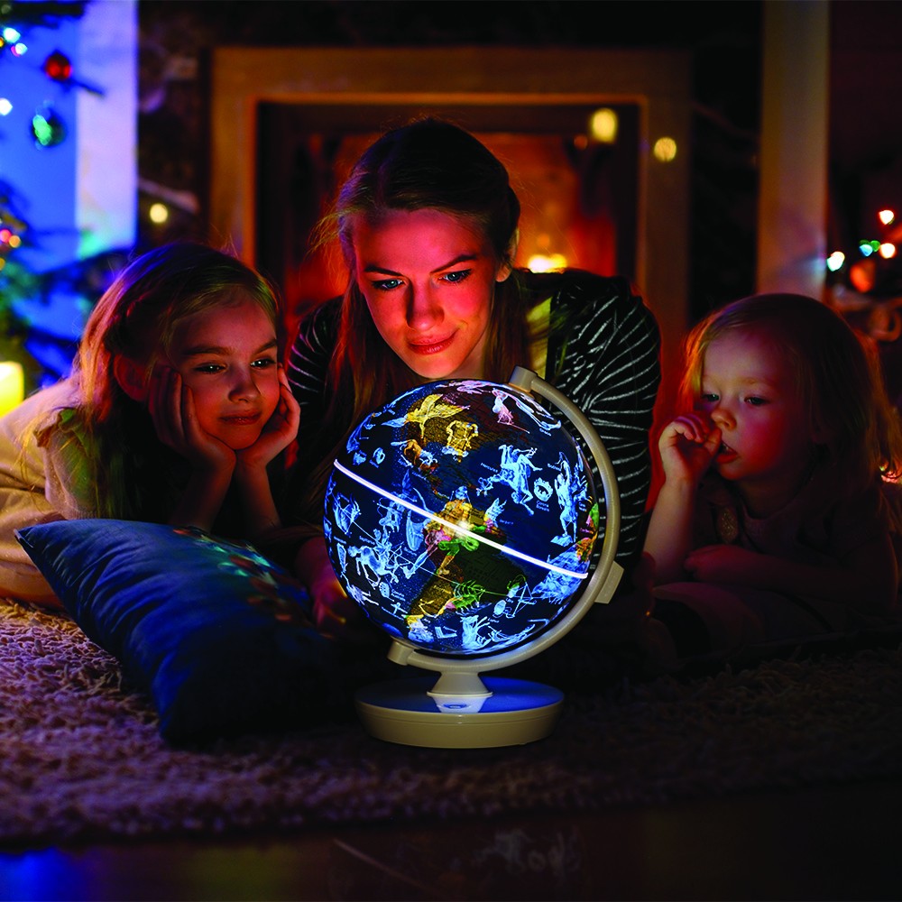 Oregon Scientific SmartGlobe™ Starry - mit Tag & Nacht Ansicht 